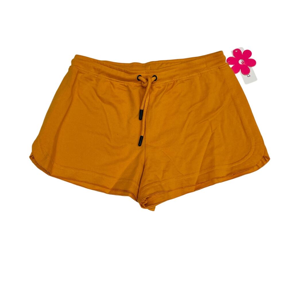 NWT Paperflower Size L (12/14) Orange Drawstring Short